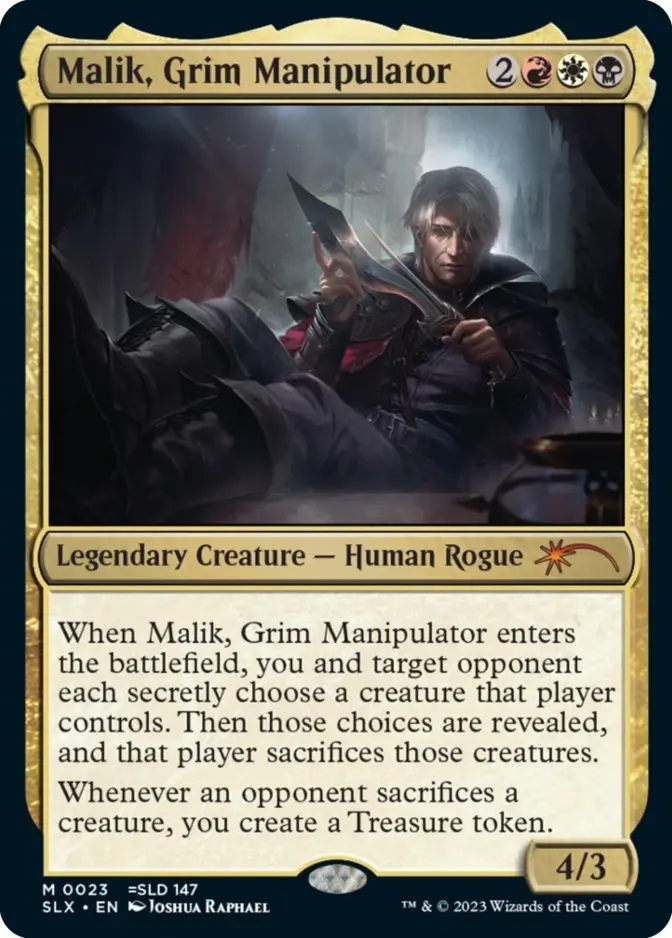 Malik, Grim Manipulator [SLX]