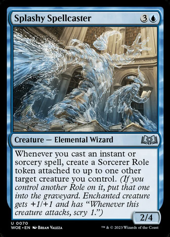 Splashy Spellcaster [WOE]