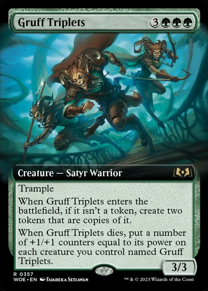 Gruff Triplets <extended> [WOE]