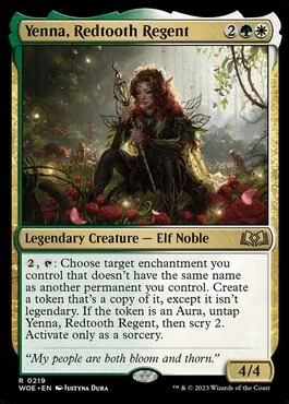 Yenna, Redtooth Regent
