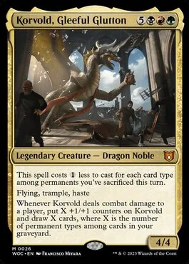 Korvold, Gleeful Glutton