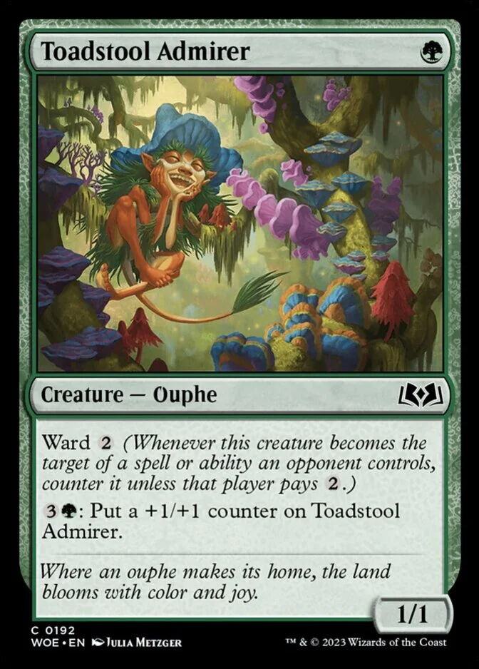 Toadstool Admirer [WOE]