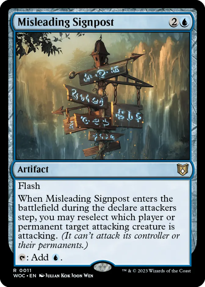 Misleading Signpost [WOC]