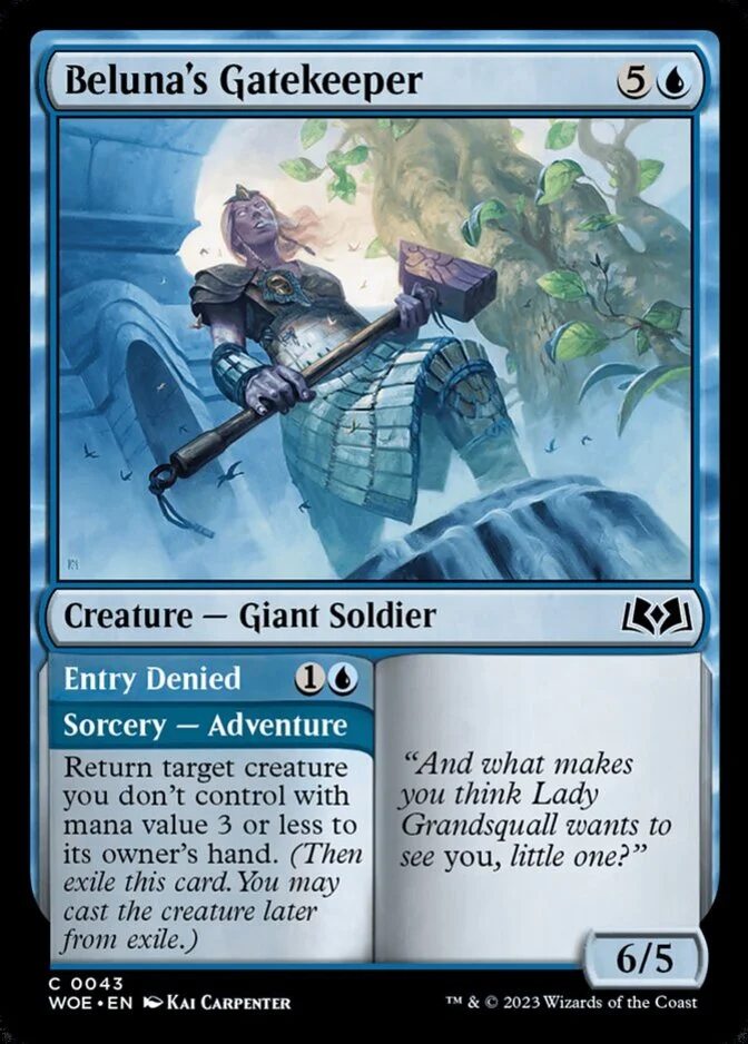 Beluna's Gatekeeper [WOE]