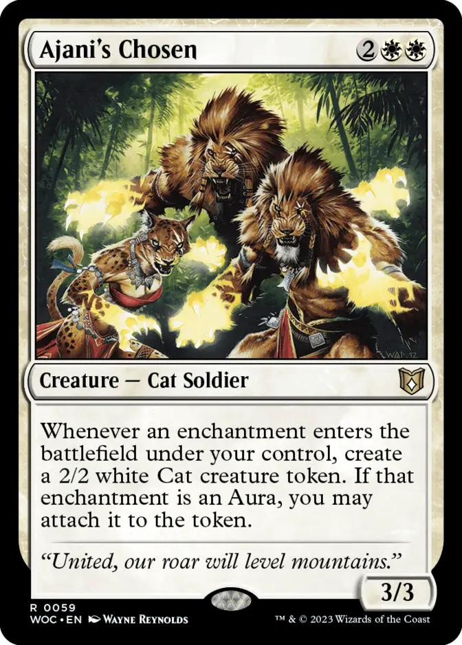 Ajani's Chosen [WOC]