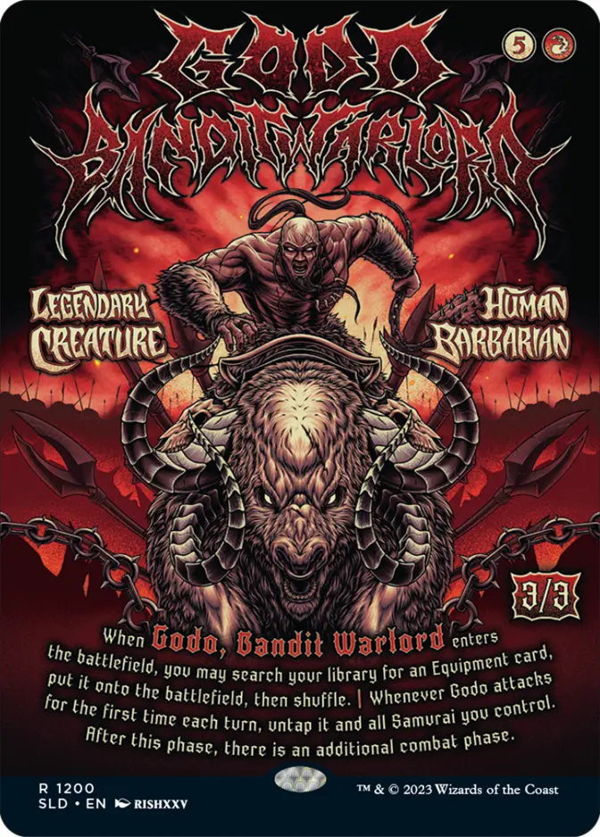 Godo, Bandit Warlord <Keep Partying Hard, Shred Harder Than You Previously Thought Possible> [SLD]