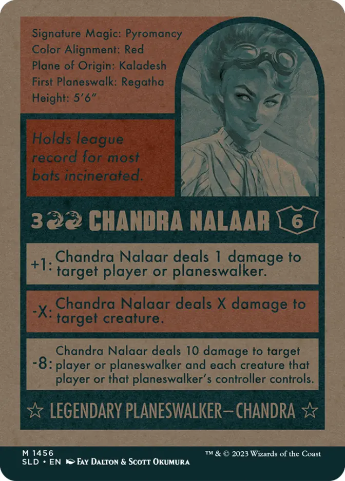 Chandra Nalaar <Magic the Baseballing - Alternate> [SLD]