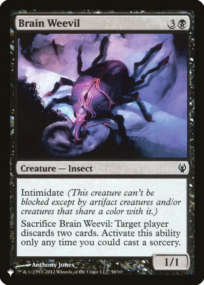 Brain Weevil [PLIST]