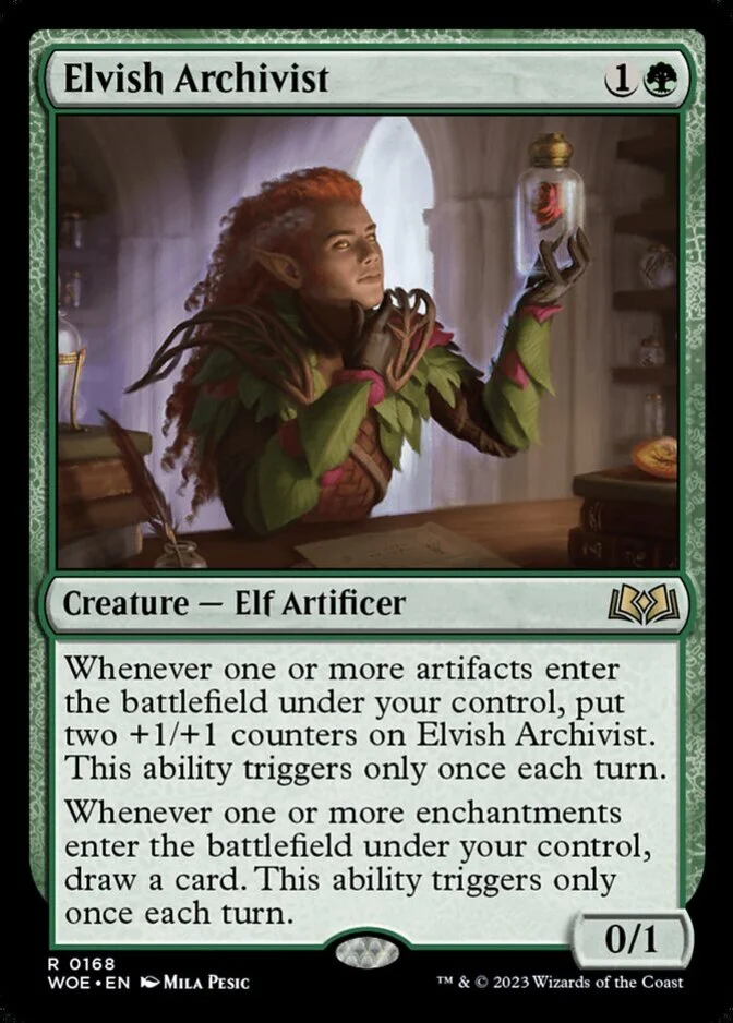 Elvish Archivist [WOE] (F)