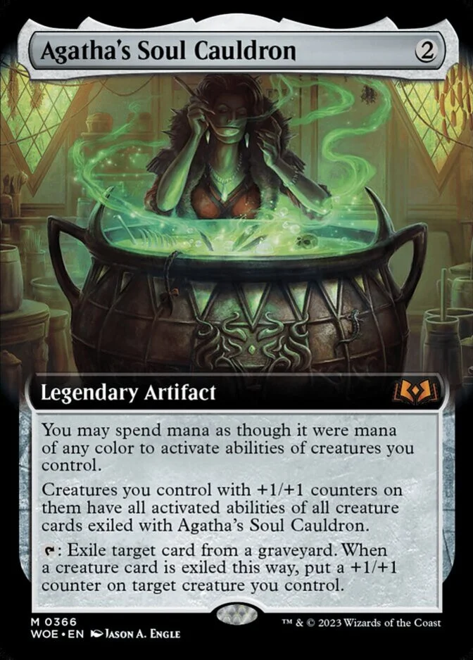 Agatha's Soul Cauldron <extended> [WOE] (F)