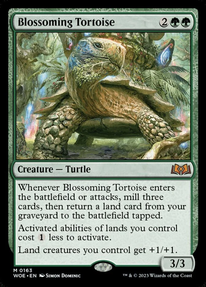 Blossoming Tortoise [WOE] (F)