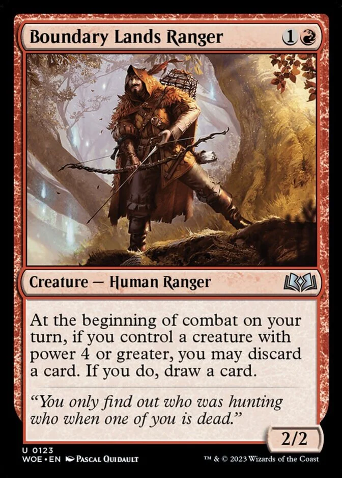 Boundary Lands Ranger [WOE] (F)