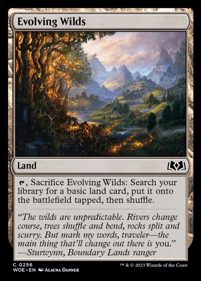 Evolving Wilds [WOE] (F)