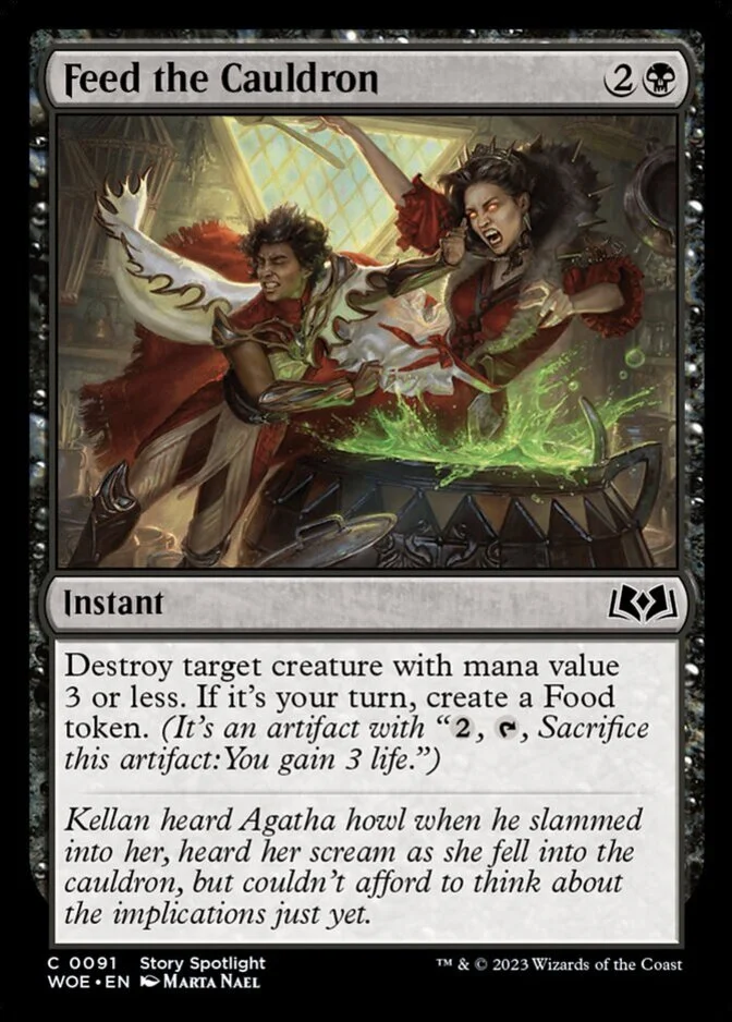 Feed the Cauldron [WOE] (F)