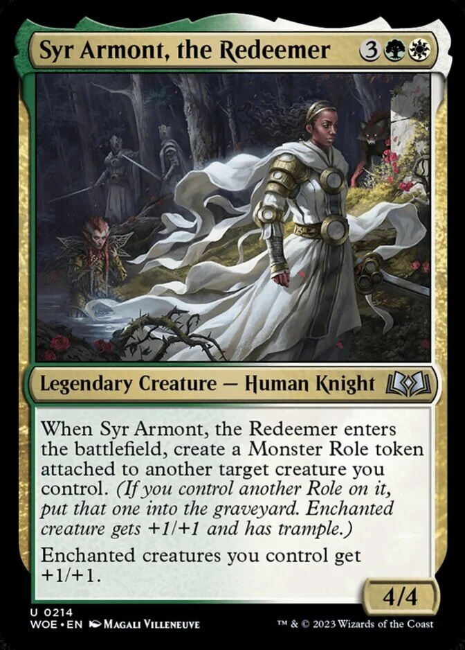 Syr Armont, the Redeemer [WOE] (F)