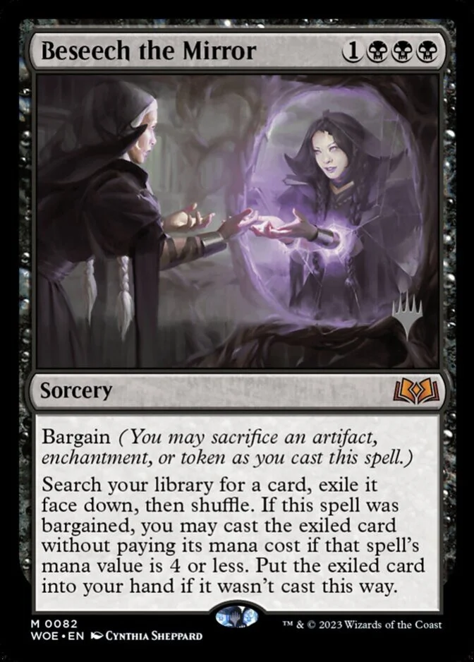 Beseech the Mirror <planeswalker stamp> [WOE]