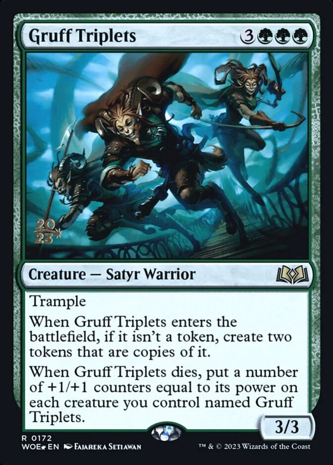 Gruff Triplets <prerelease> [WOE] (F)