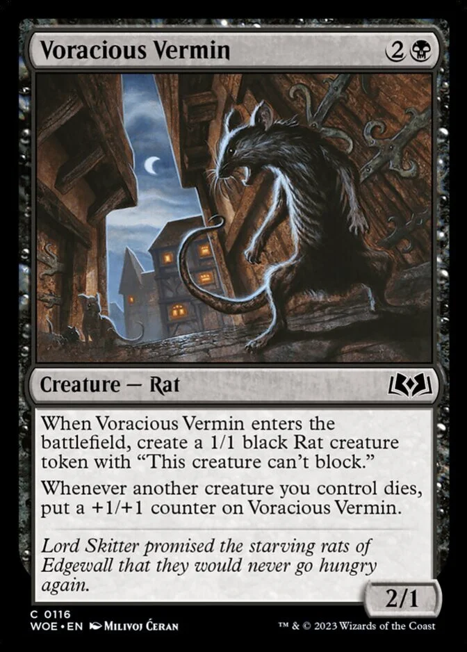 Voracious Vermin [WOE] (F)