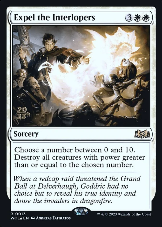 Expel the Interlopers <prerelease> [WOE] (F)
