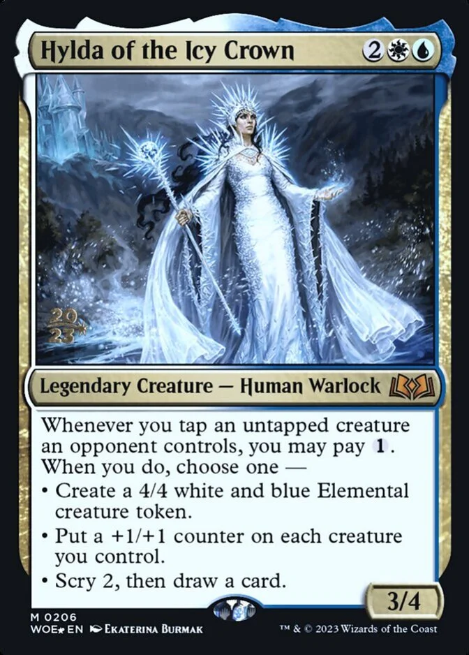 Hylda of the Icy Crown <prerelease> [WOE] (F)