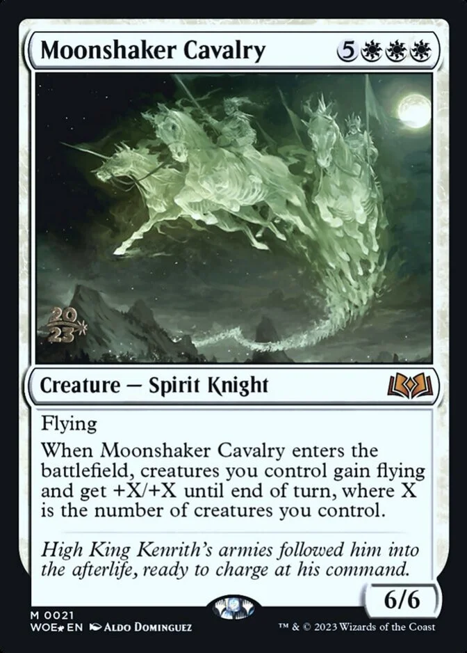 Moonshaker Cavalry <prerelease> [WOE] (F)