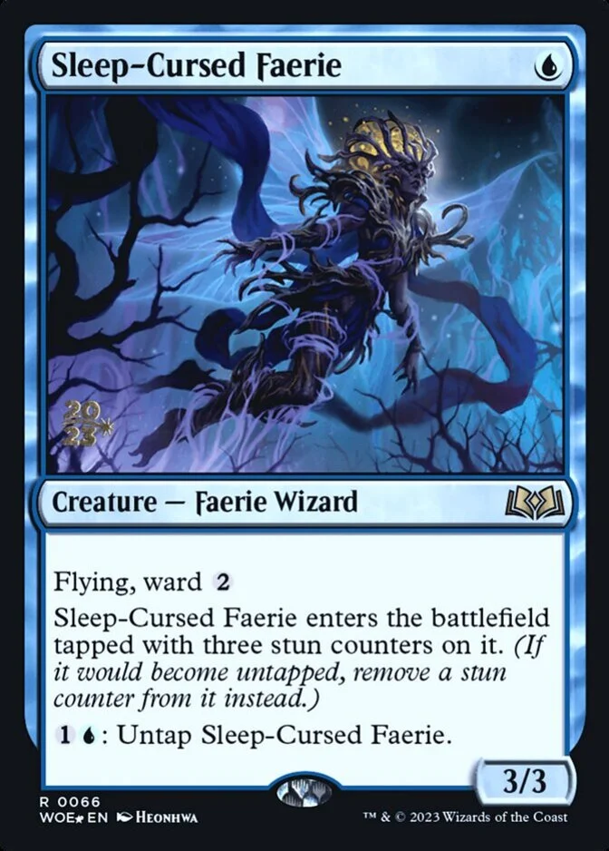 Sleep-Cursed Faerie <prerelease> [WOE] (F)