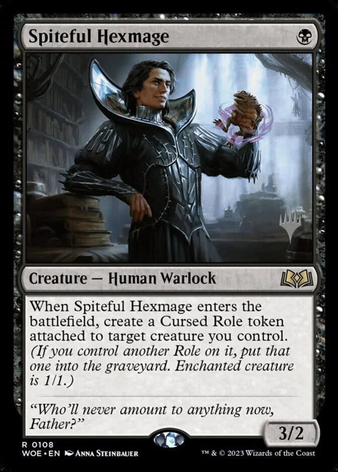 Spiteful Hexmage <planeswalker stamp> [WOE]
