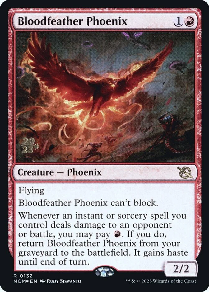 Bloodfeather Phoenix <prerelease> [MOM] (F)