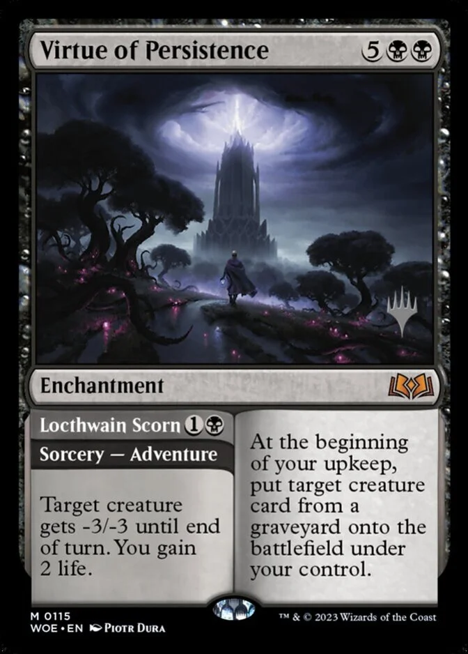 Virtue of Persistence <planeswalker stamp> [WOE] (F)