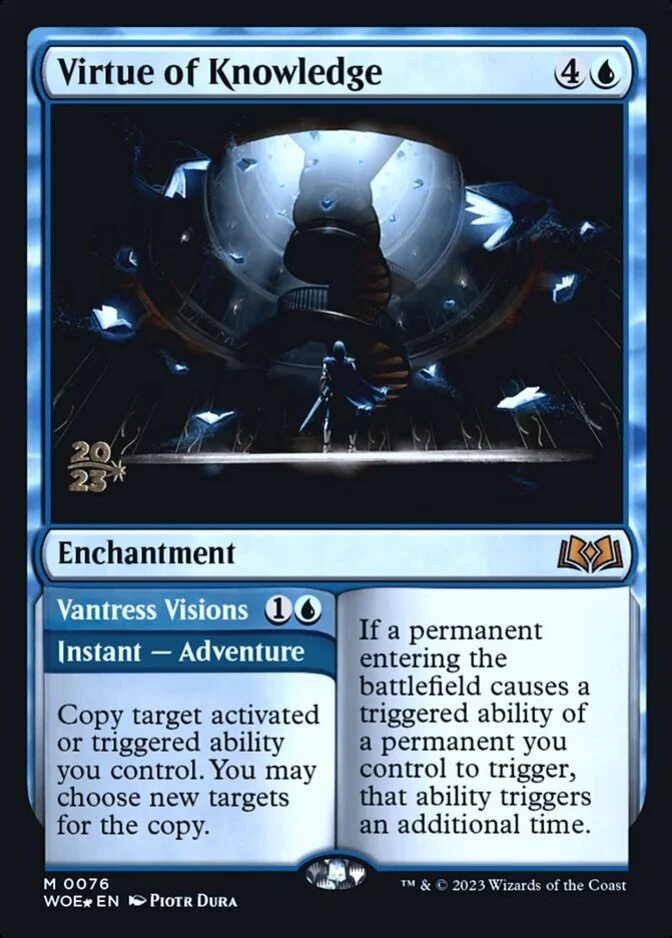 Virtue of Knowledge <prerelease> [WOE] (F)