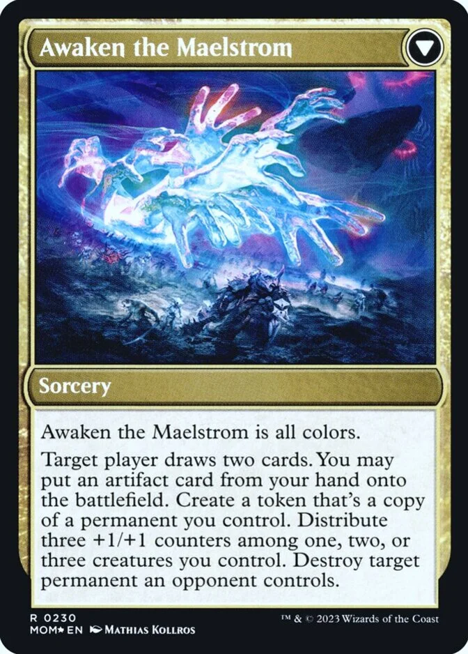 Awaken the Maelstrom <prerelease> [MOM] (F)