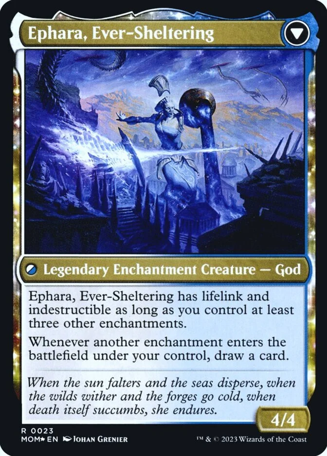 Ephara, Ever-Sheltering <prerelease> [MOM] (F)