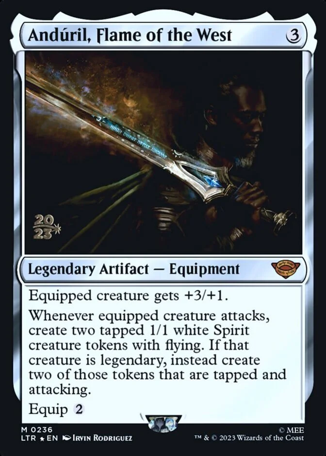 Anduril, Flame of the West <prerelease> [LTR] (F)