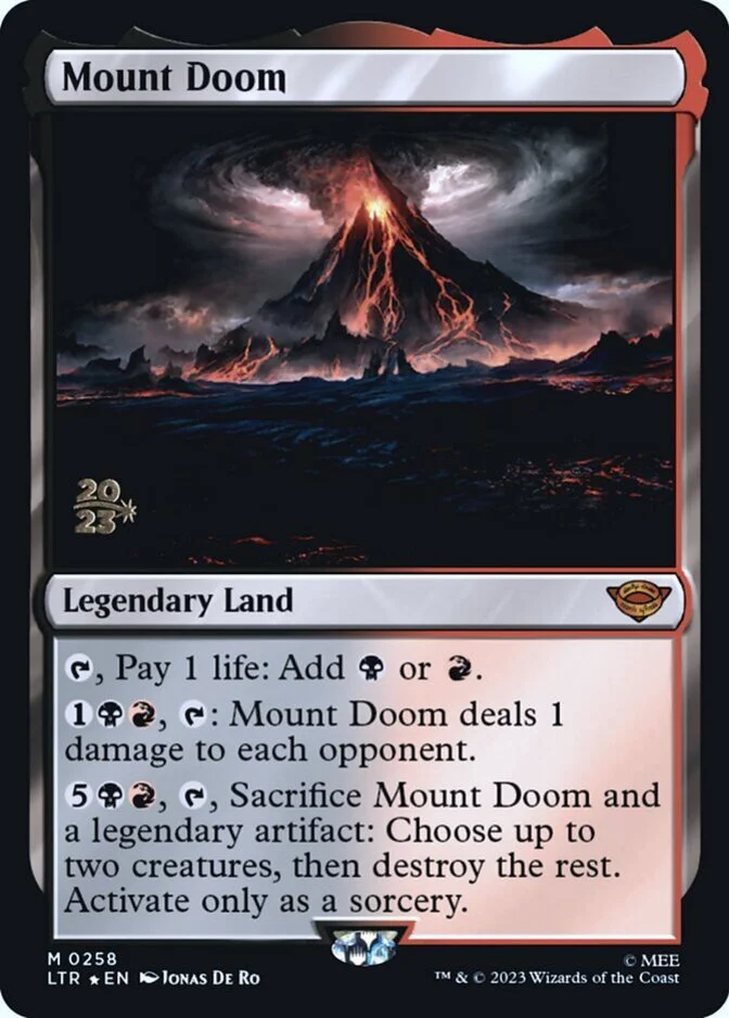 Mount Doom <prerelease> [LTR] (F)
