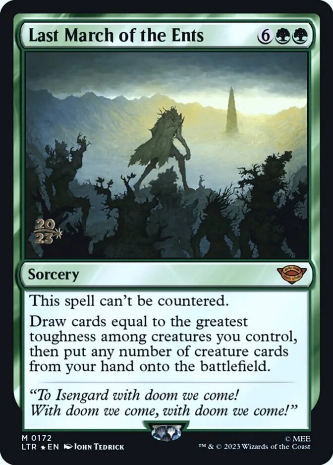 Last March of the Ents <prerelease> [LTR] (F)