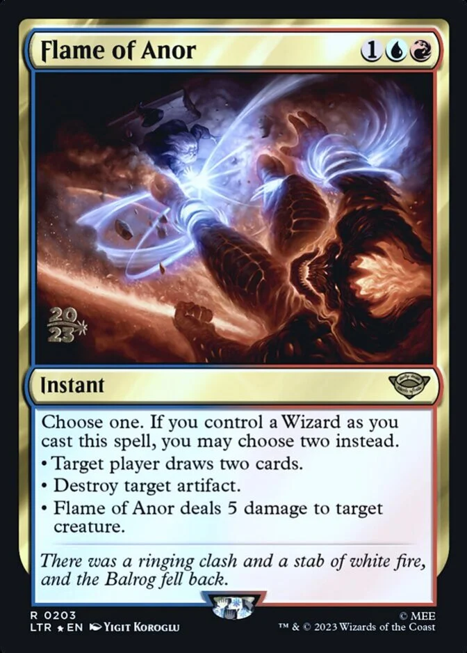 Flame of Anor <prerelease> [LTR] (F)
