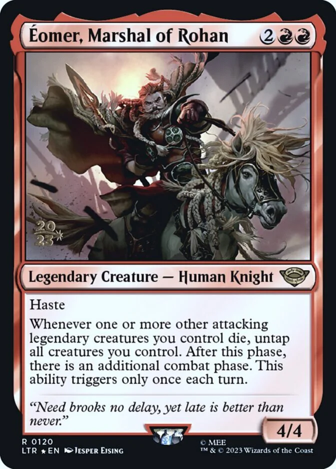 Eomer, Marshal of Rohan <prerelease> [LTR] (F)