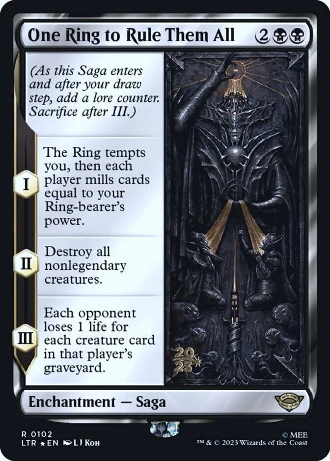 One Ring to Rule Them All <prerelease> [LTR] (F)