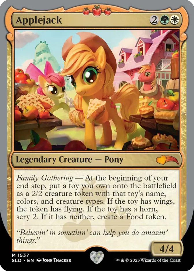 Applejack <Ponies The Galloping 2> [SLD]