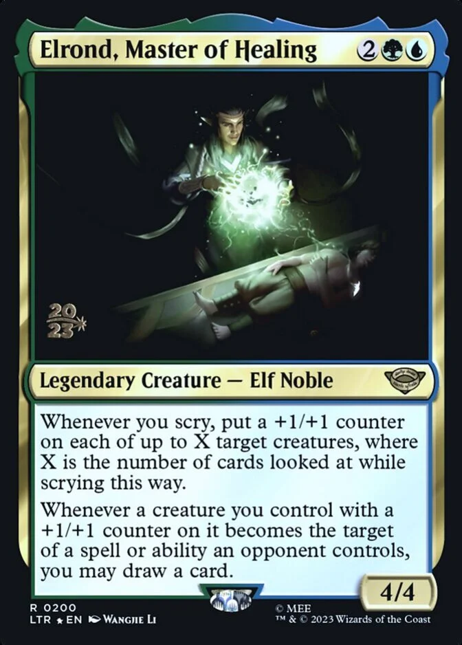 Elrond, Master of Healing <prerelease> [LTR] (F)