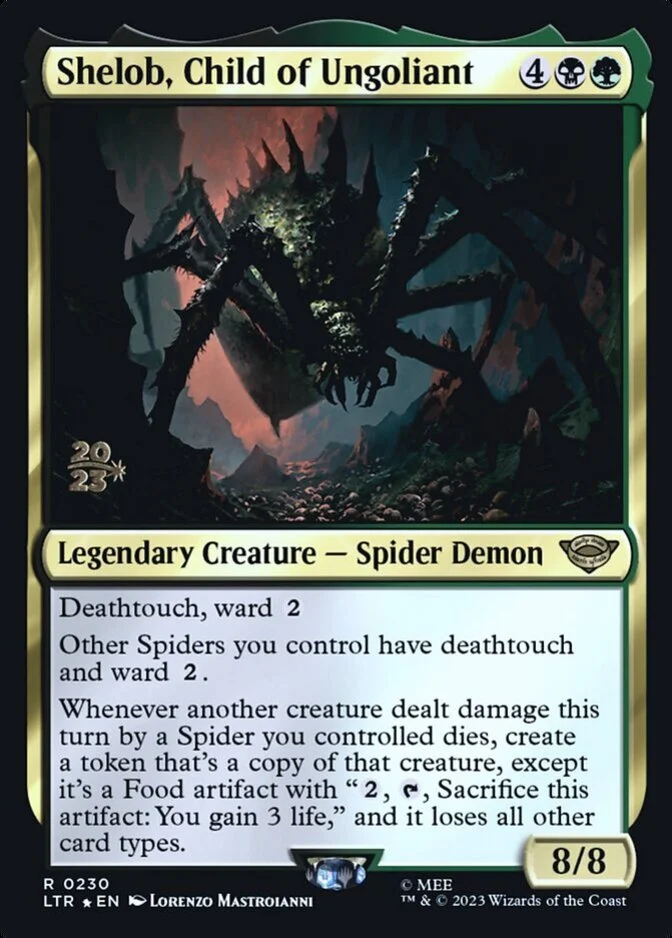 Shelob, Child of Ungoliant <prerelease> [LTR] (F)