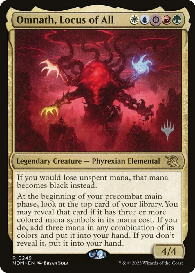 Omnath, Locus of All <planeswalker stamp> [MOM]