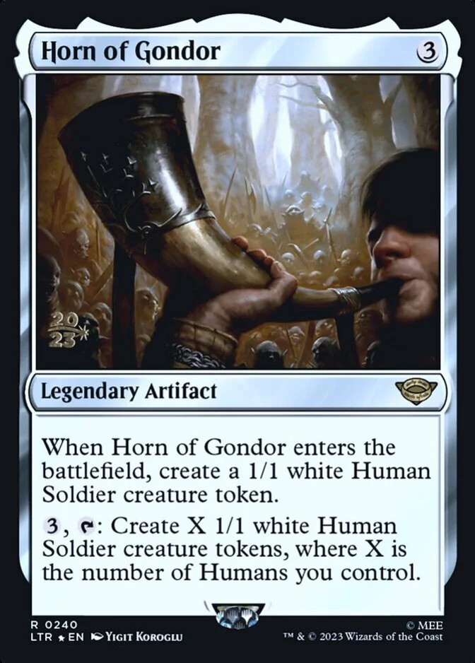 Horn of Gondor <prerelease> [LTR] (F)