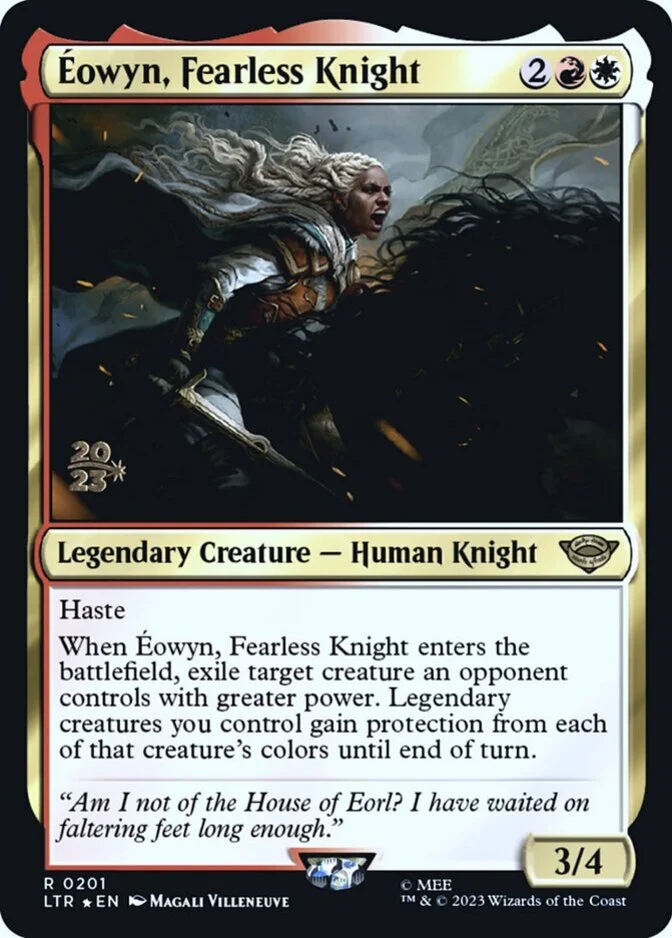 Eowyn, Fearless Knight <prerelease> [LTR] (F)