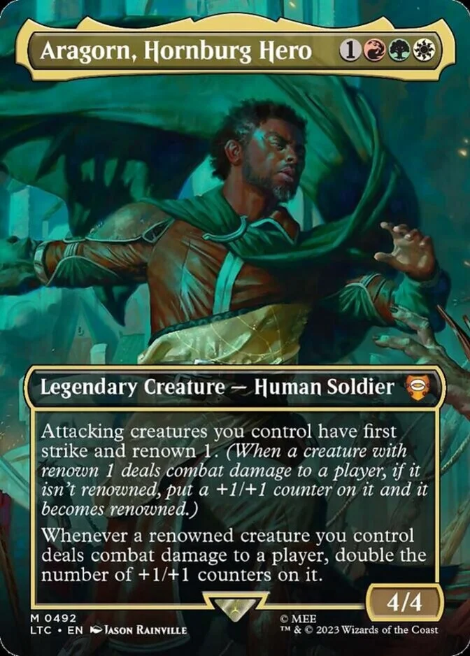 Aragorn, Hornburg Hero <borderless> [LTC]