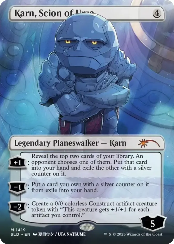 Karn, Scion of Urza <Li'l'est Walkers> [SLD]