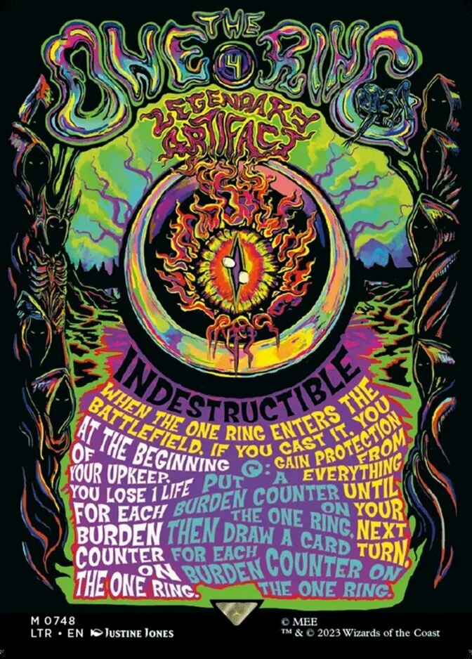 The One Ring <borderless poster> [LTR]