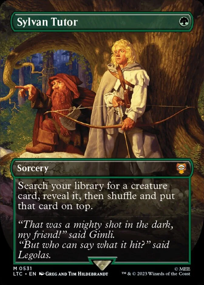 Sylvan Tutor <borderless> [LTC]