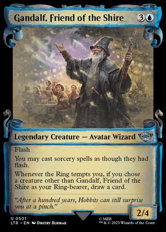 Gandalf, Friend of the Shire <showcase - Scroll> [LTR]