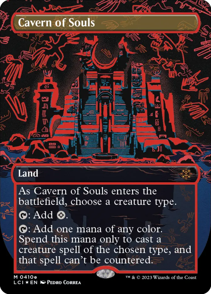 Cavern of Souls <neon ink red> [LCI]